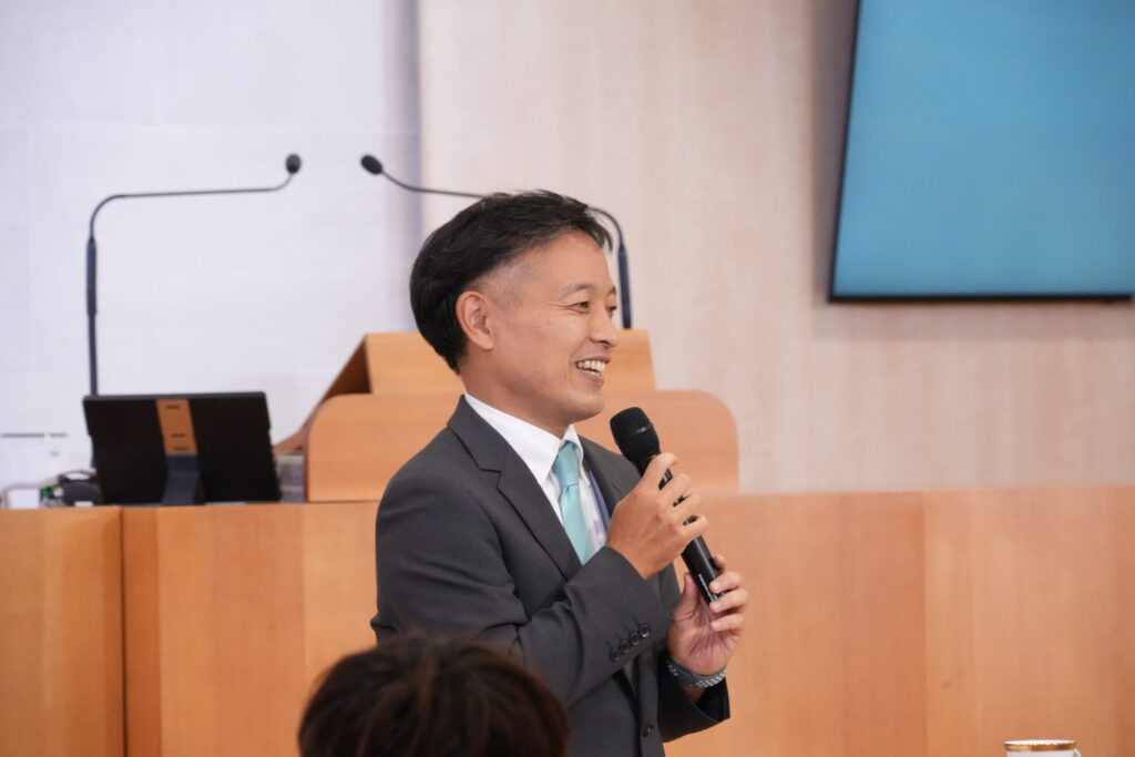 天運教会　沖山牧師　オープンチャーチの様子　キリスト教福音宣教会（CGM）